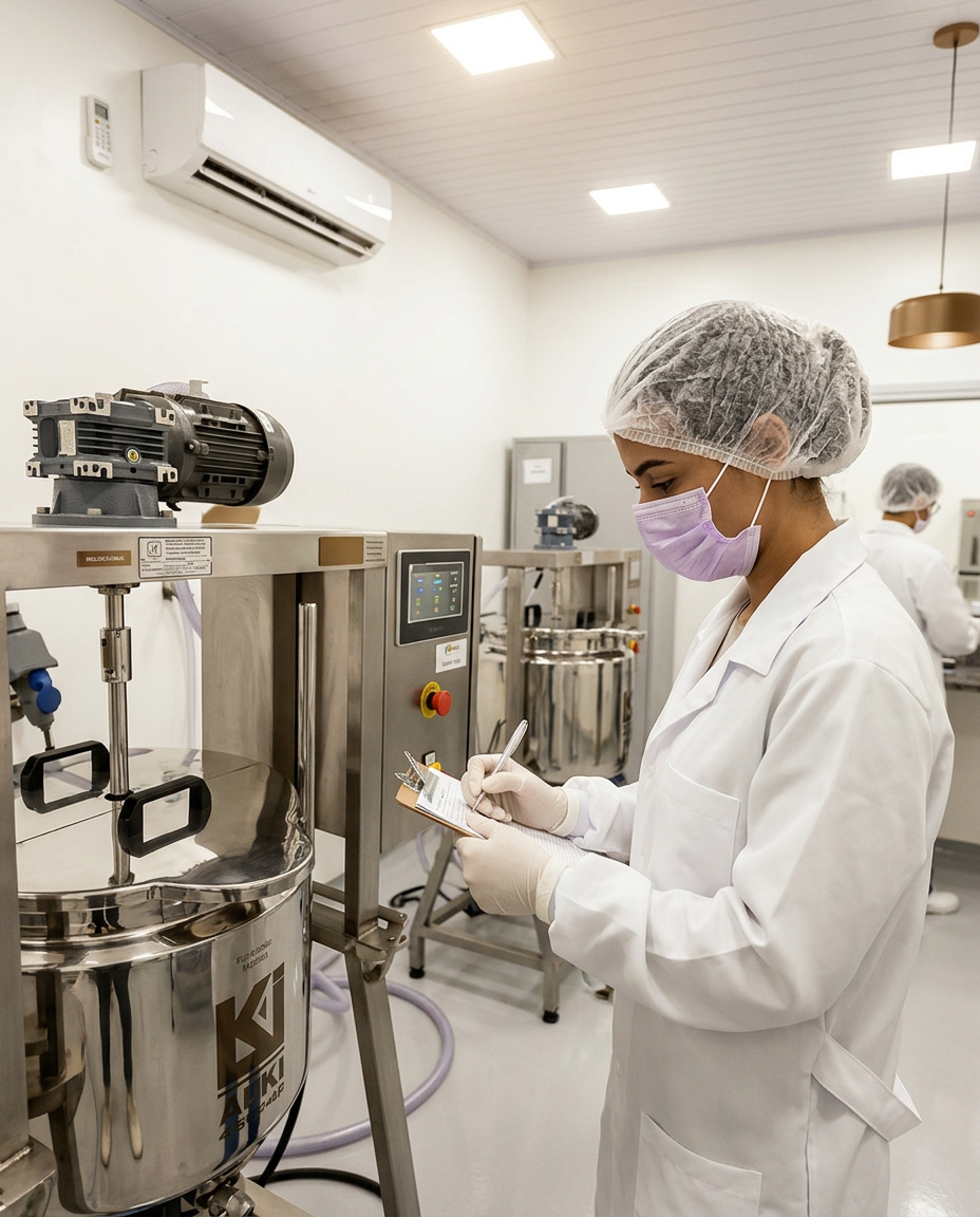 Controle de qualidade na produção